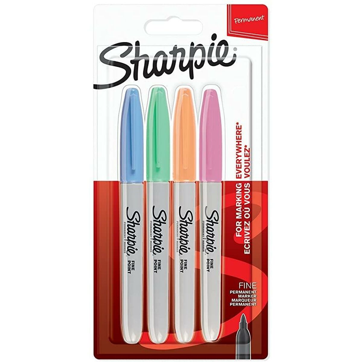 Set Markerjev Sharpie 4 Kosi Pisana (3 kosov)